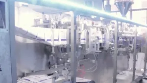 Flat Pouch HFFS Packaging Machine, 1-Nozzle Filling