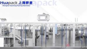 Flat Pouch HFFS Packaging Machine, 2-Nozzle Filling