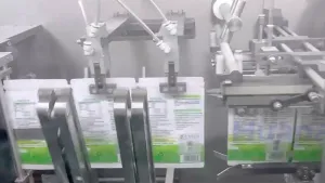 Servo Driven Rollstock Zipper Pouch Packaging Machine (2-Nozzle Filling)