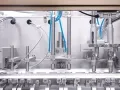 Premade Shaped Pouch Packaging Machine, 2-Nozzle Filling
