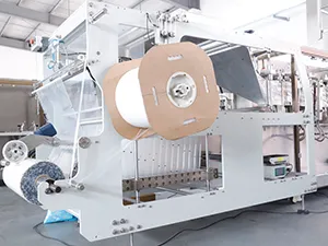 Zipper Stand-Up Pouch HFFS Packaging Machine, 2-Nozzle Filling