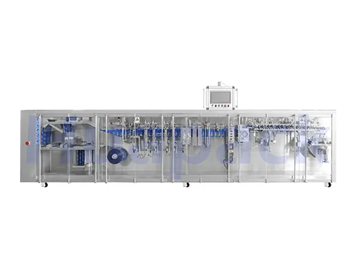 Rollstock Shaped Pouch Packaging Machine (2-Nozzle Filling)