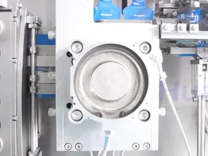 Rollstock Shaped Pouch Packaging Machine, 1-Nozzle Filling