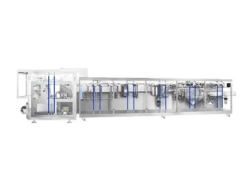 Stand-Up Pouch HFFS Packaging Machine, 2-Nozzle Filling