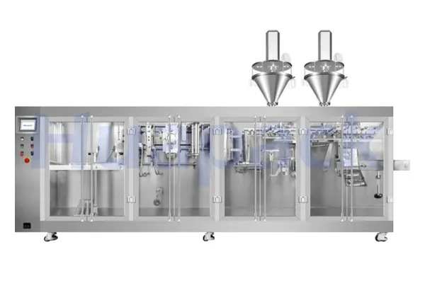 Zipper Pouch HFFS Packaging Machine, 1-Nozzle Filling